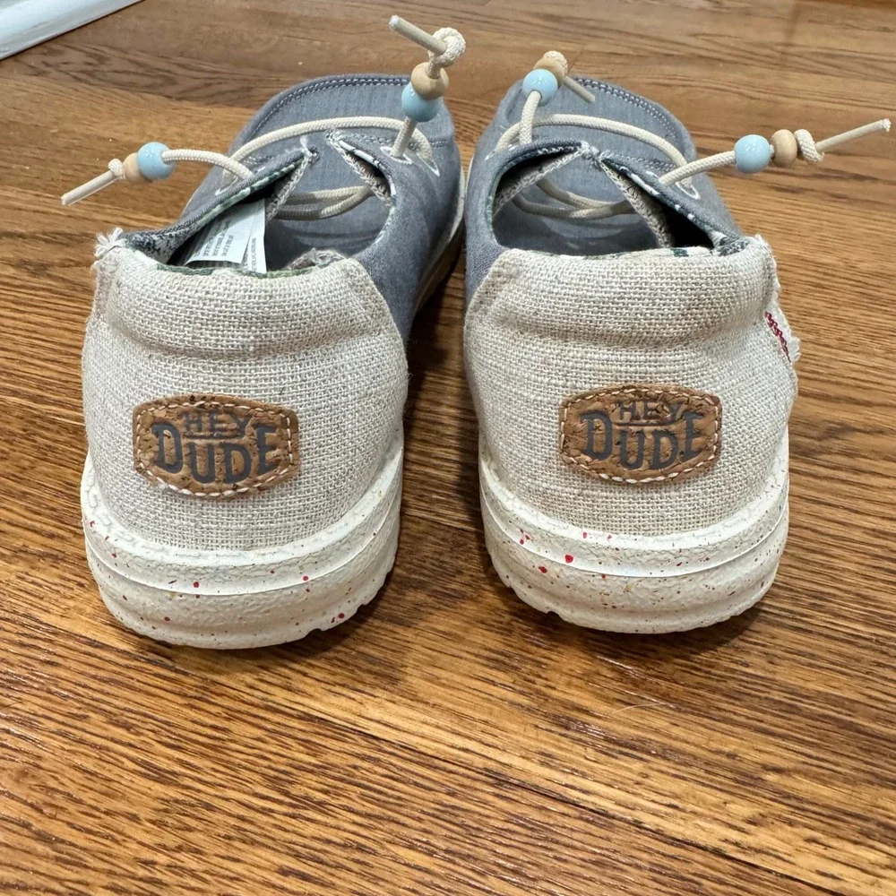 Hey Dude Wendy Fringe Indigo Womens Size 6 Casual‎ Comfort Shoes
